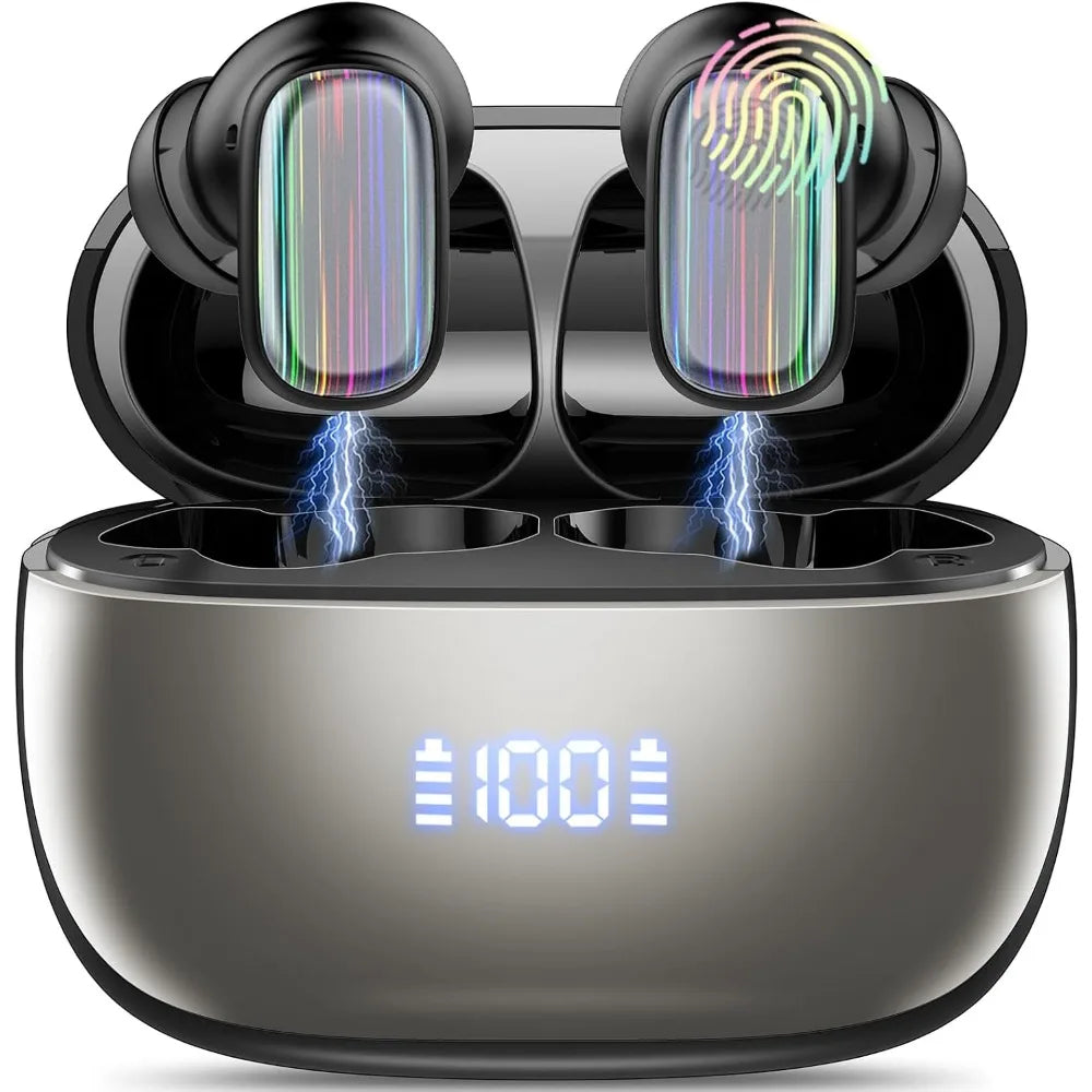 Real-Time 164-Lang Translation Earbuds: 3-in-1 Headphones with 6 Modes for Travel, Business, and Learning